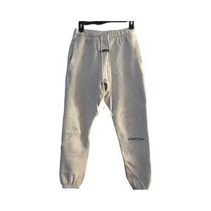 Essentials grey sweatpants size small